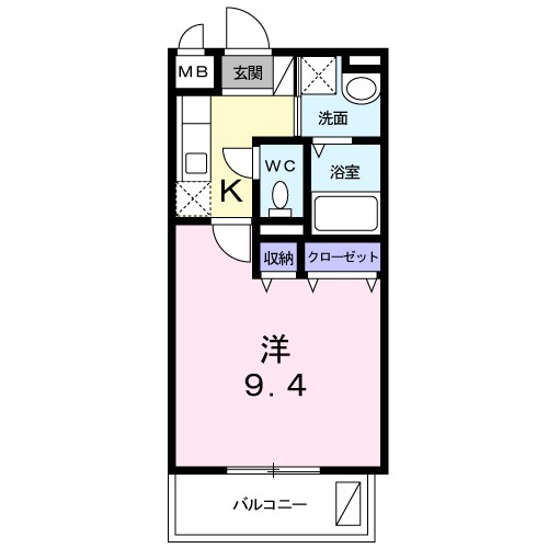 ベル　グレイス 301号室 間取り