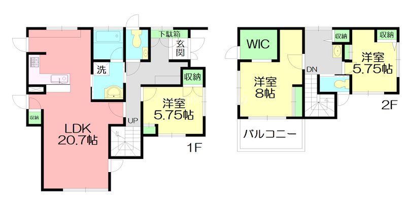 高森1丁目戸建 間取り