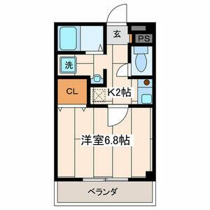 サンライズ湘南 301号室 間取り