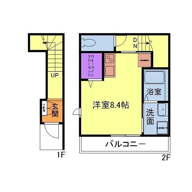 グランヒル湘南台 201号室 間取り