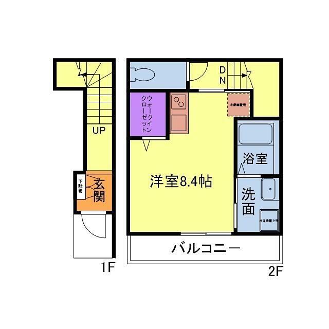 グランヒル湘南台 202号室 間取り