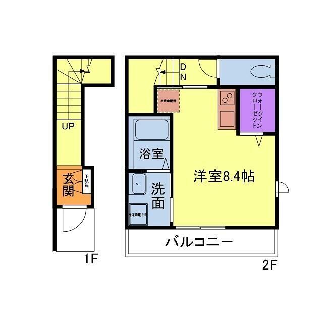 グランヒル湘南台 203号室 間取り