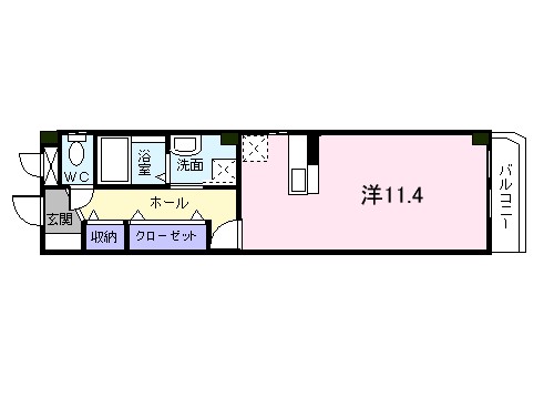 レケンス　アウローラ 201号室 間取り