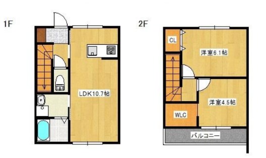 NivI 3号室 間取り