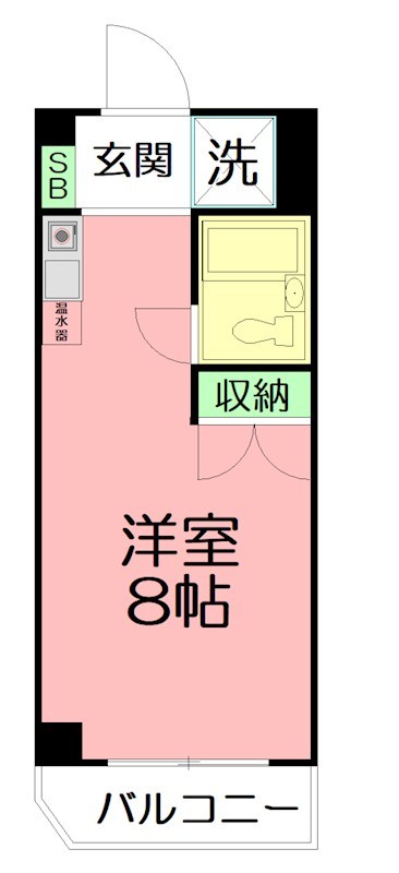 ＳＴＡＧＥⅢ 202号室 間取り
