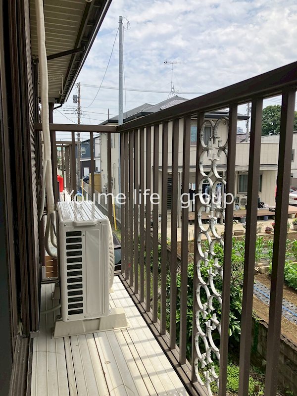 葉月ハイツA ベランダ