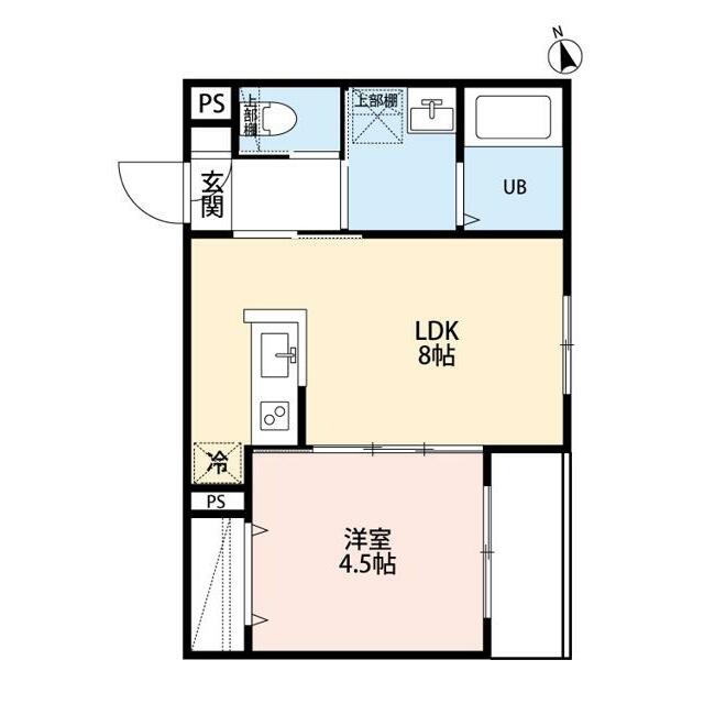 ｒｏｂｏｔ　ｈｏｍｅ　高座渋谷Ⅱ 202号室 間取り
