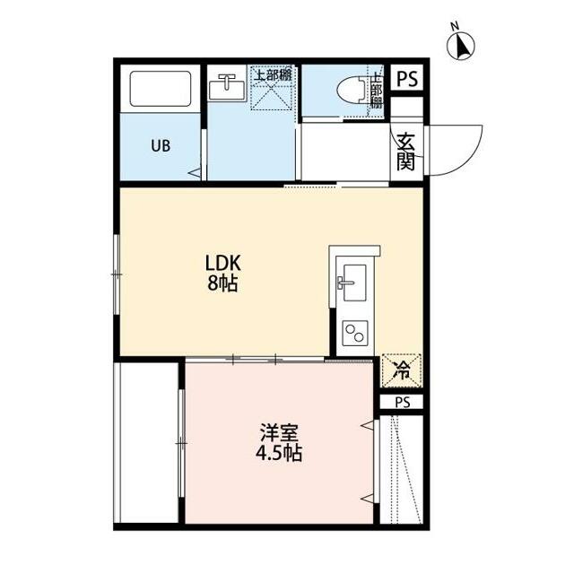 ｒｏｂｏｔ　ｈｏｍｅ　高座渋谷 202号室 間取り