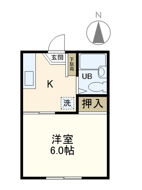 アーバンライフ榊原 103号室 間取り