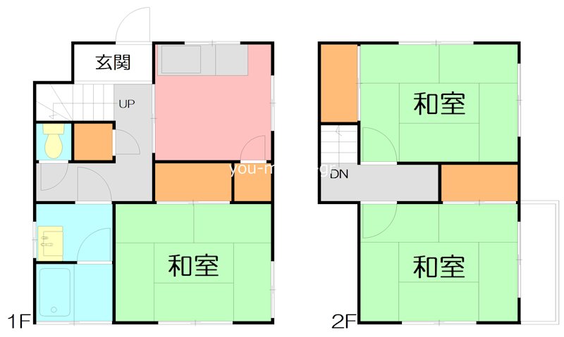 山下一丁目貸家 間取り