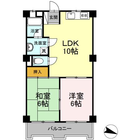 青木ビル 302号室 間取り