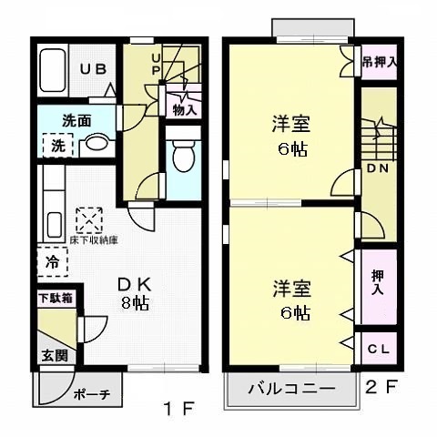 Ｒｏｙａｌ　Ｐａｌａｃｅ 105号室 間取り