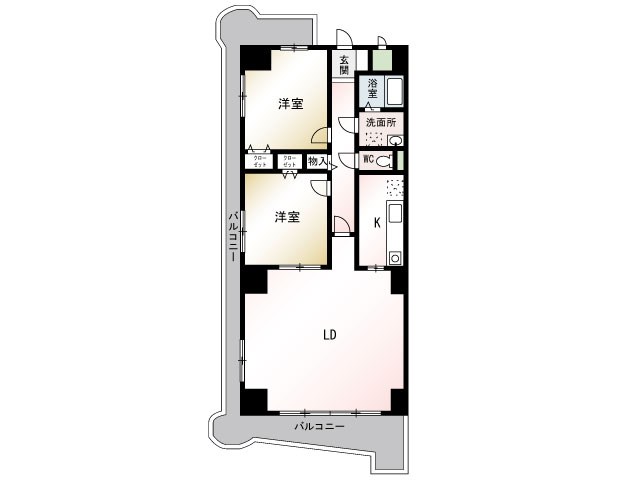 スクリップス 間取り図