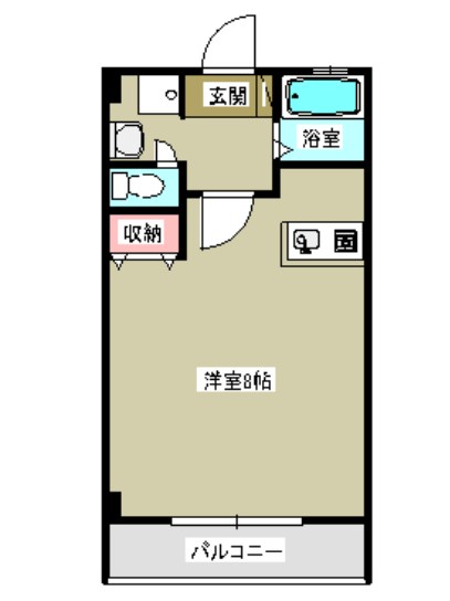 コーポ産興桜台Ⅱ 405号室 間取り