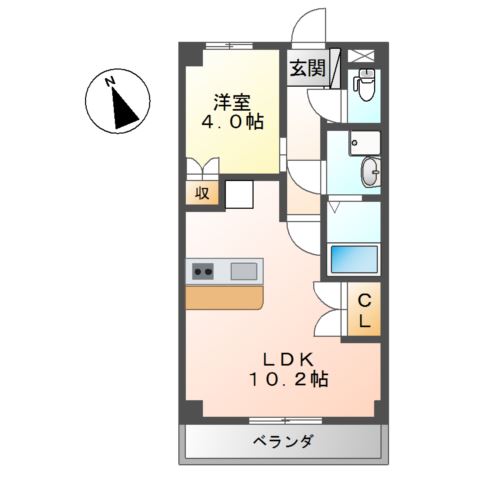 ヴィアーレ・ガーナ 間取り