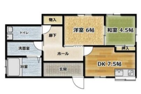 湘南コマサイレント　2号棟 間取り