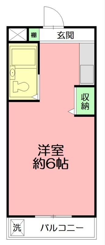 タプラ下荻野 105号室 間取り