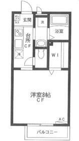 ワンズ　ノース   203号室 間取り