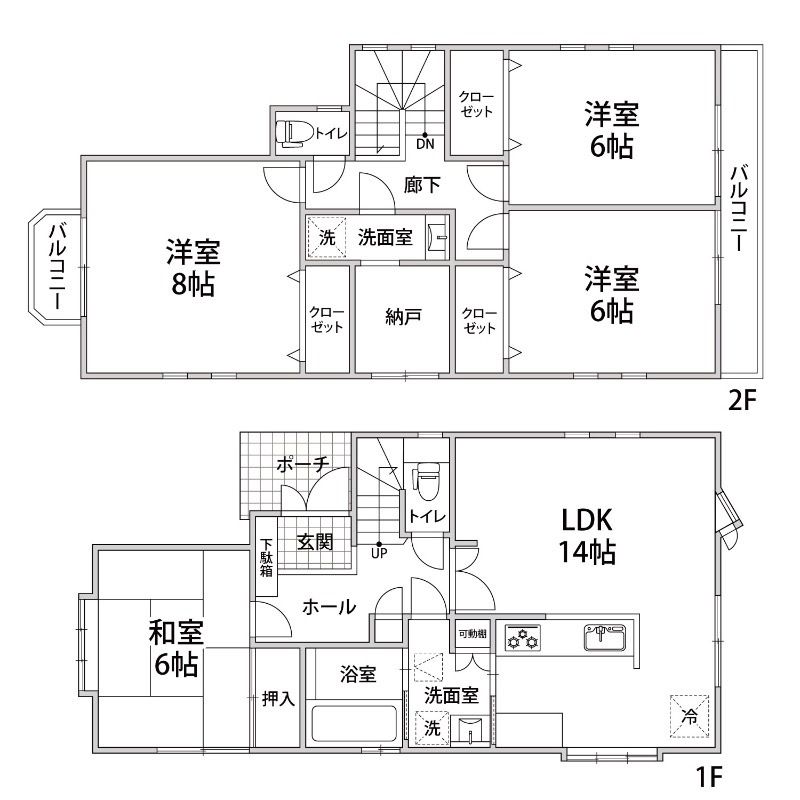鵠沼松が岡１丁目戸建 間取り