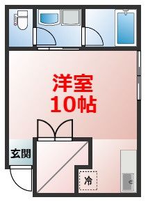 d・スタイリオ平塚 202号室 間取り
