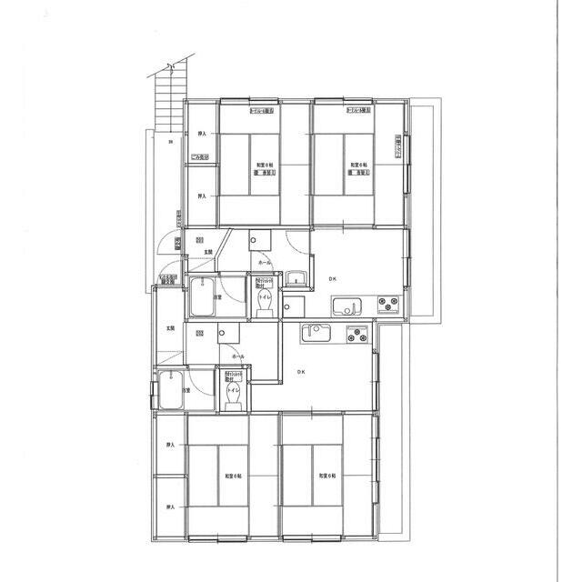 小田原市中新田イチヨシハイツ 間取り