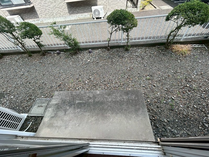 川名サンコーポ ベランダ