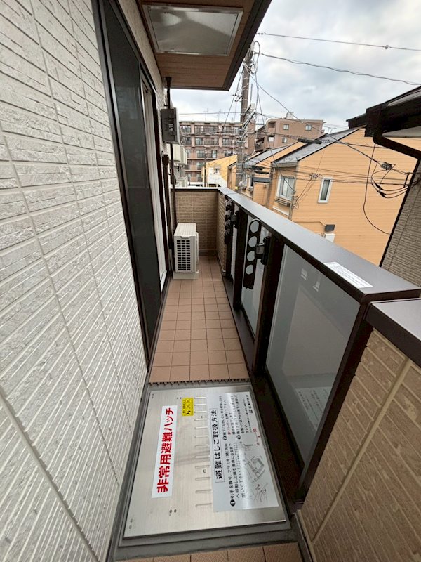 Same sky ベランダ