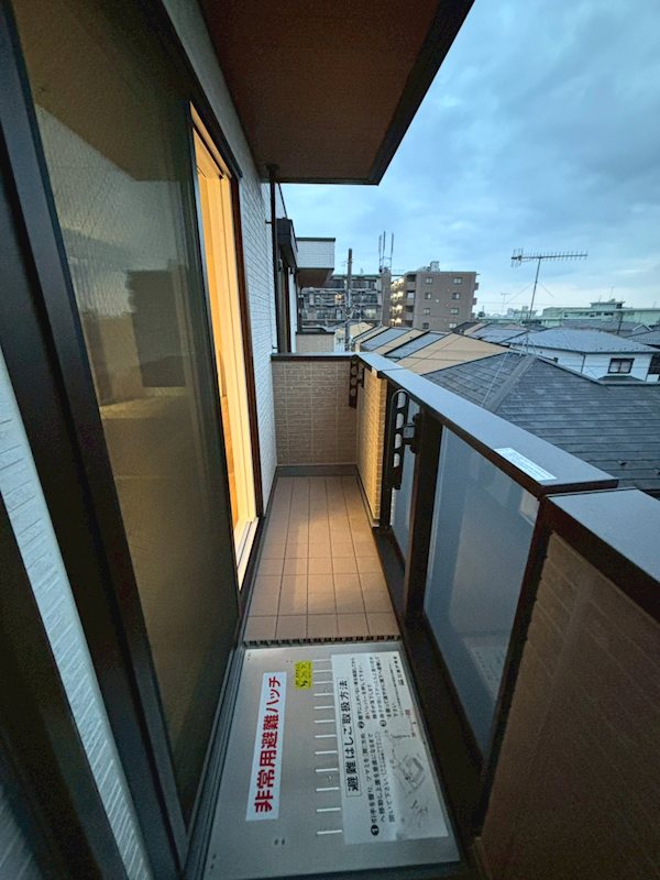 Same sky ベランダ