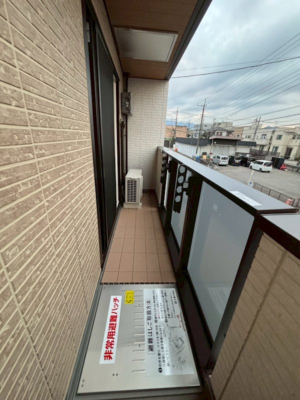 Same sky ベランダ