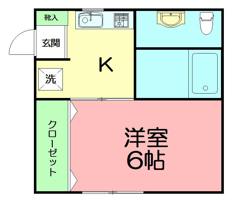リフレコデラ湘南Ｃ 203号室 間取り