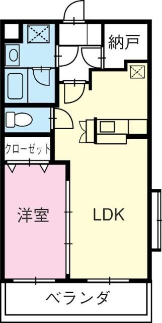 パルテール足柄Ⅱ 間取り