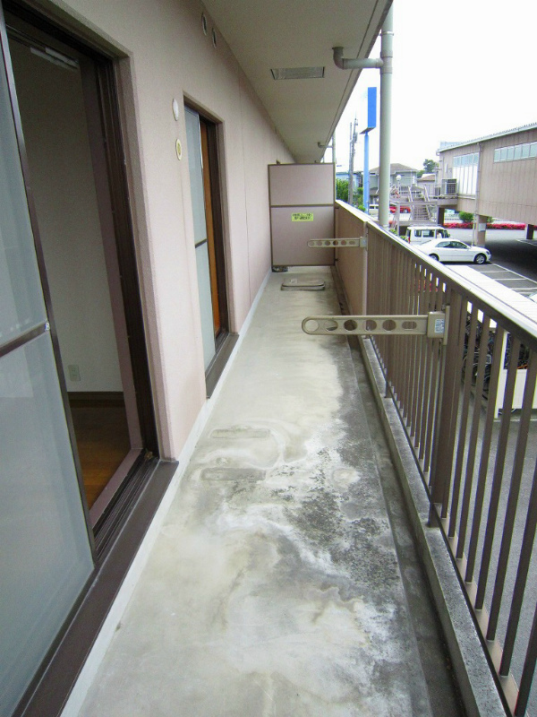 セジュールコート ベランダ