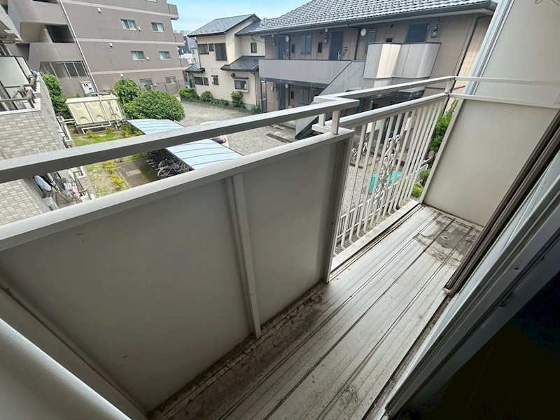 川名サンコーポ ベランダ