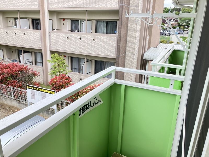 ビューラーハイツA ベランダ