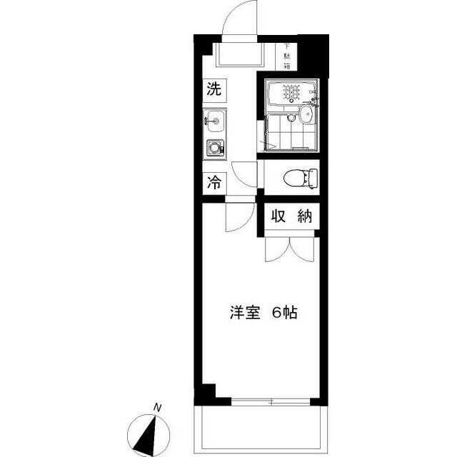 ヒルトップ湘南 103号室 間取り