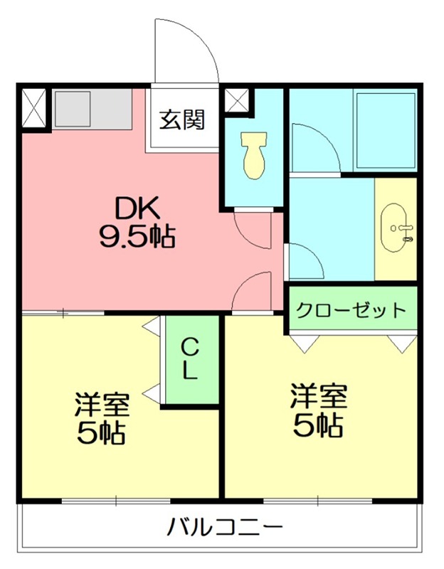 伊藤ビル（茅ケ崎伊藤） 402号室 間取り