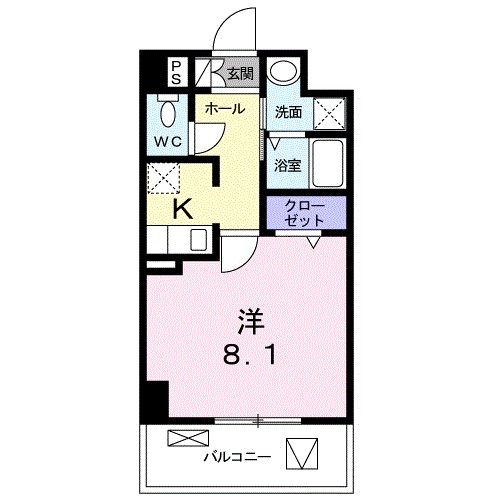 ジャルディーさがみ野 302号室 間取り