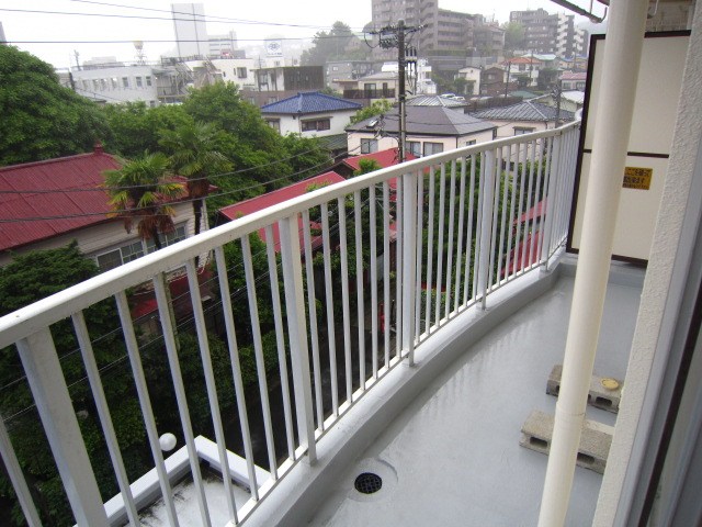 城山松本マンション ベランダ