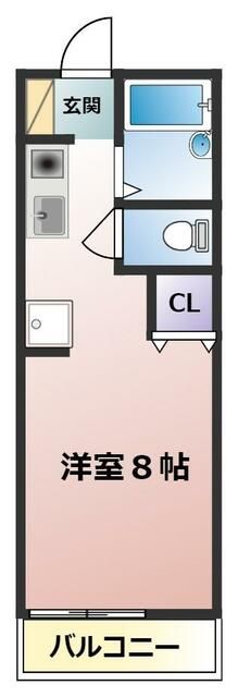 コーポＫ＆Ｕ 101号室 間取り