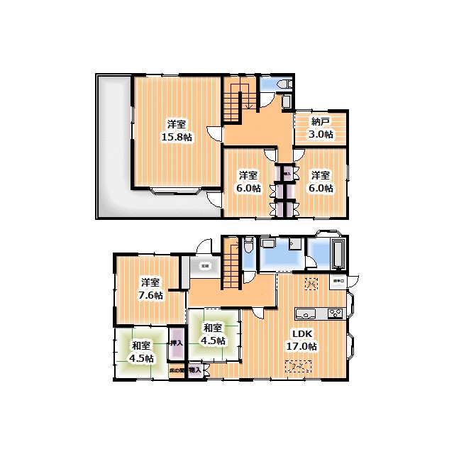 平沢戸建 間取り