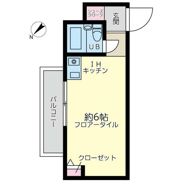 トップ舞岡 107号室 間取り