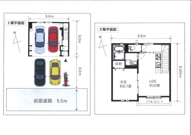 コスモＡｏｉガレージハウス横浜ゆめが丘 3号室 間取り