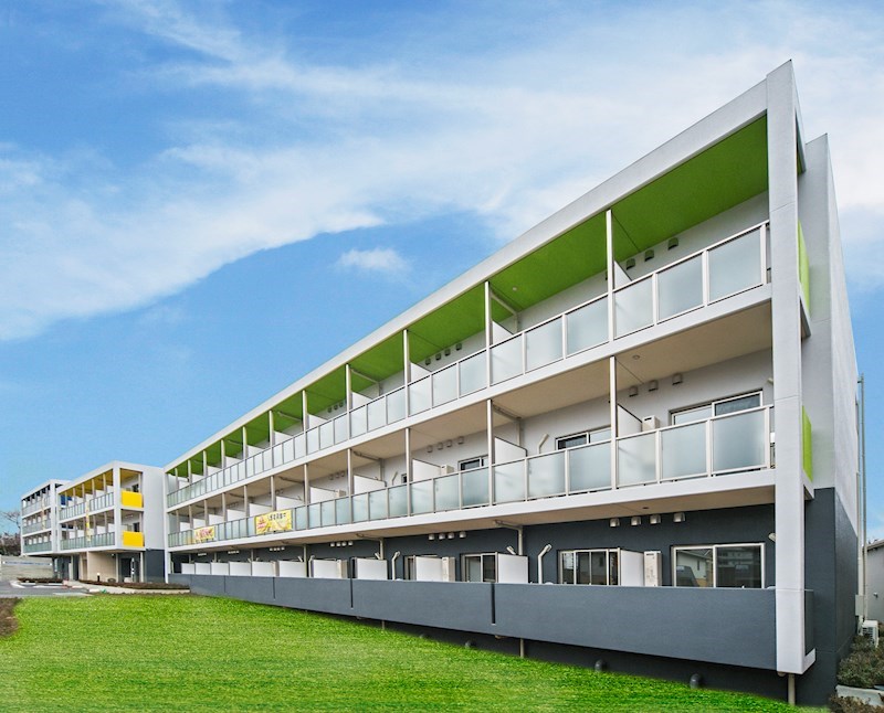 カレッジテラス東海大学前Ｂ棟 406号室 外観