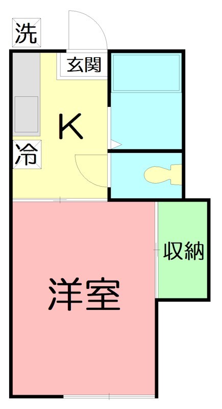コーポヤマシタ 間取り