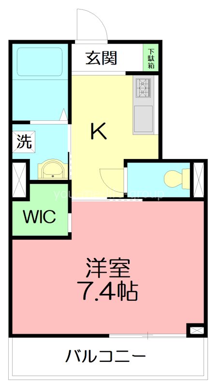 ストーントニア 302号室 間取り