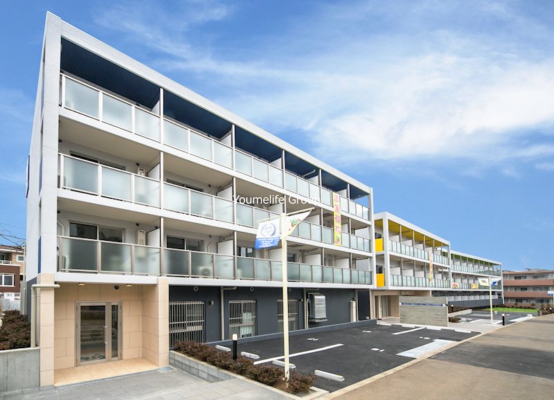 カレッジテラス東海大学前Ｂ棟（食事付） 206号室 外観