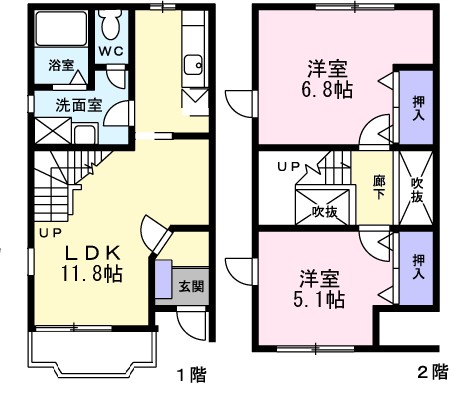 フォレストハウス 101号室 間取り