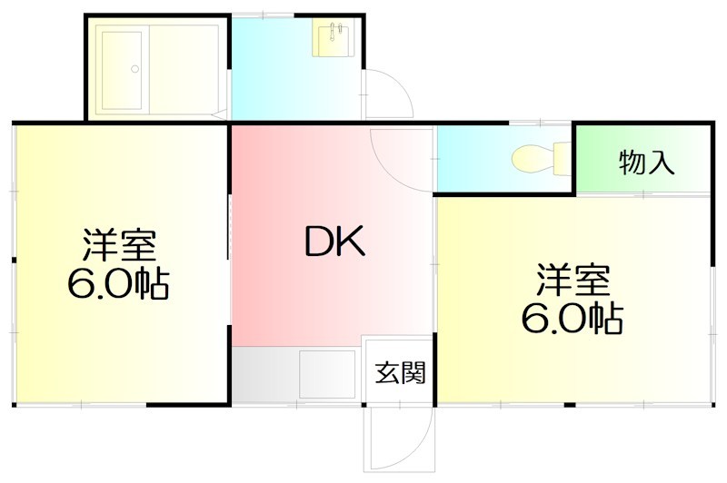 辻堂新町１丁目貸家 間取り