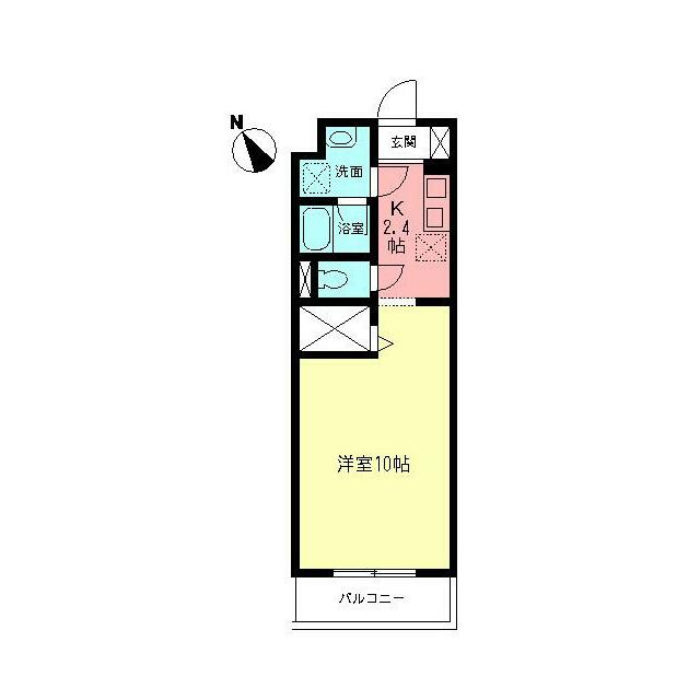 アヴェニール 303号室 間取り