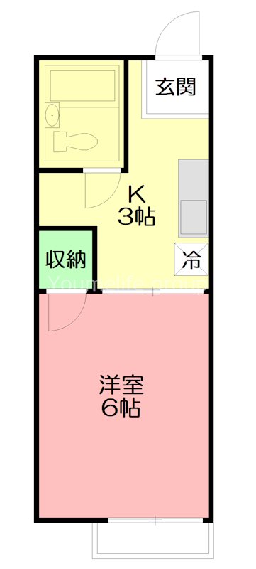 ＴＭＪコーポ 110号室 間取り